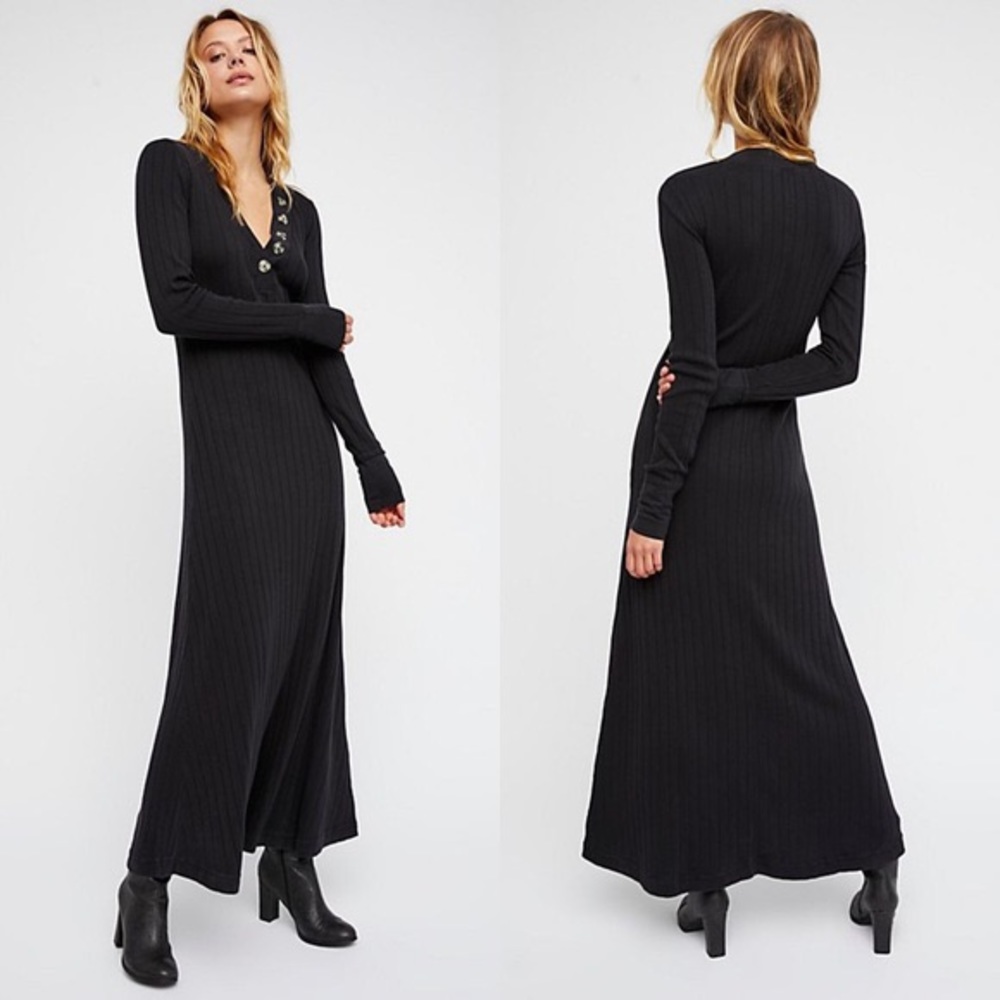 ✨Free People Sunflower Maxi Dress - Size XS ✨